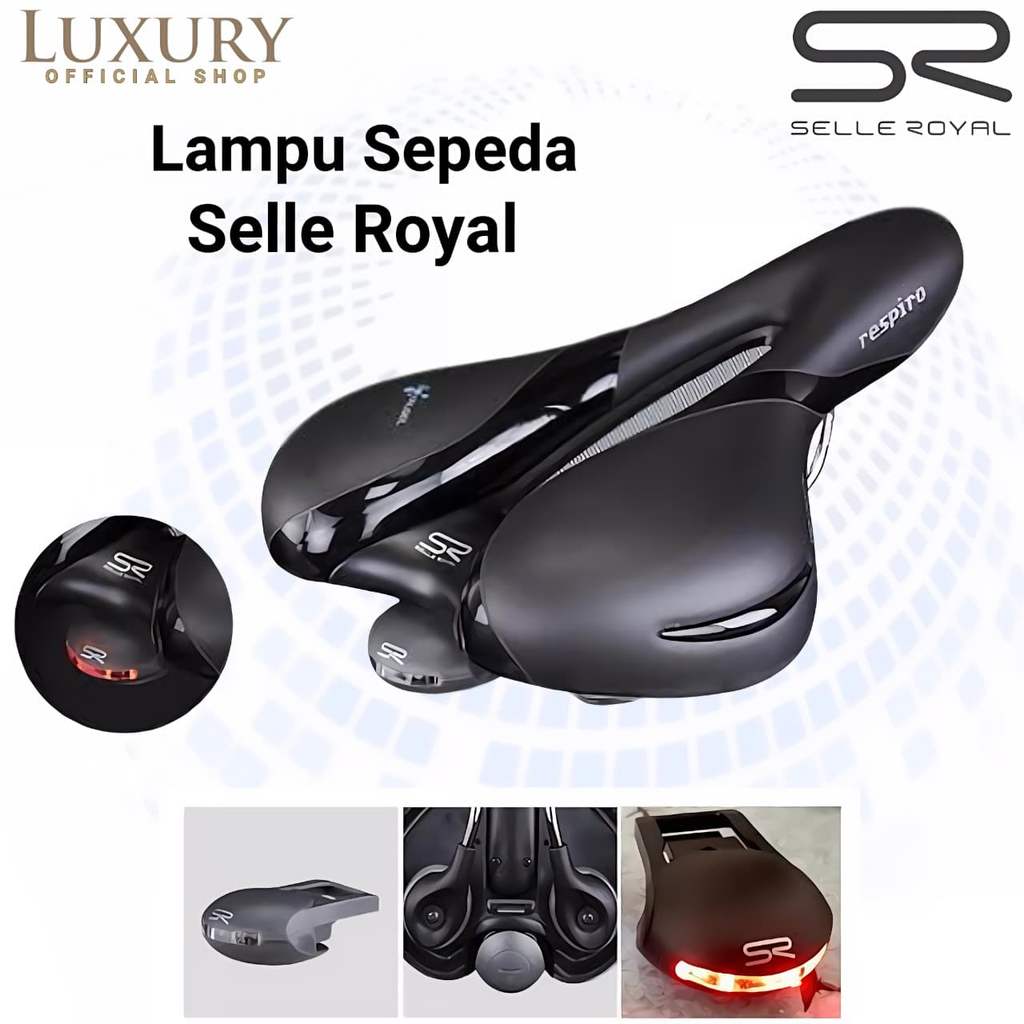 Jual Lampu Belakang Sadel Sepeda Selle Royal Saddle Tail Light | Shopee ...