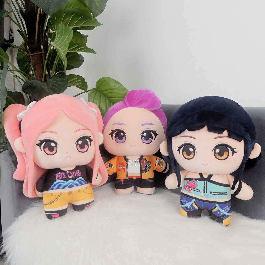 Jual Boneka Demon Hunter 15in Huntrix CHIBI K-pop Unofficial Rumi Mira ...