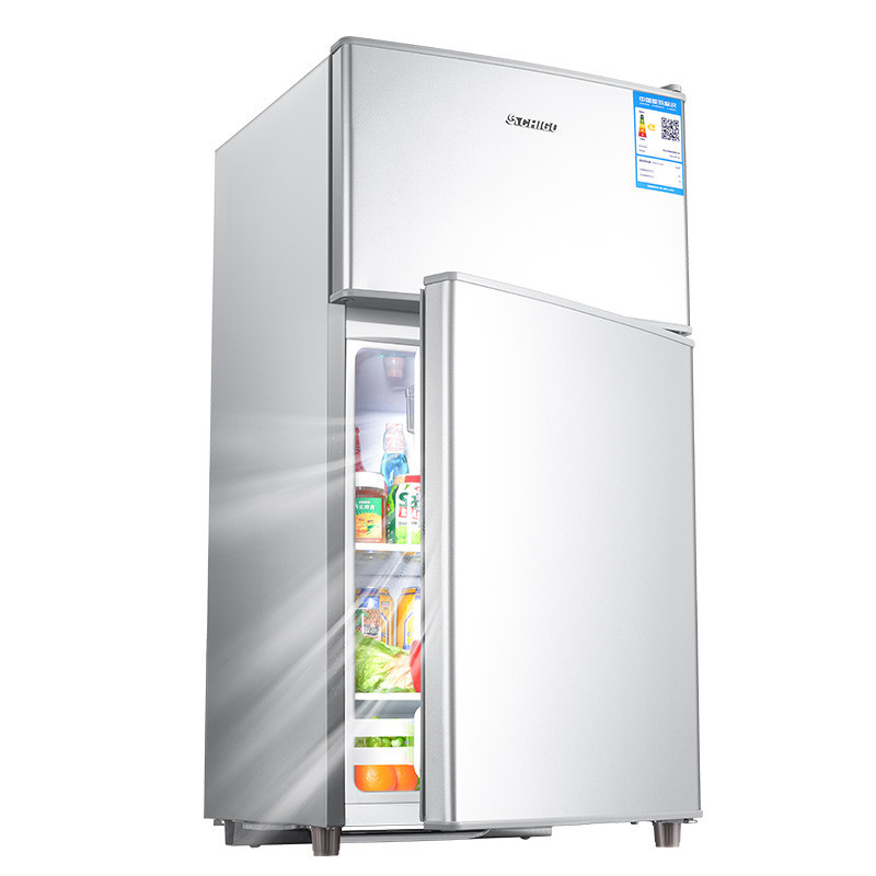 Jual Mini bar Fridge 98L Double Door Refrigerator Household and Hotel ...