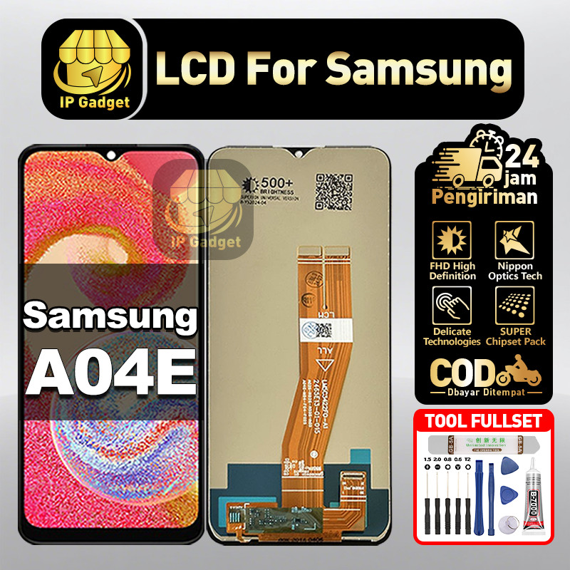 Jual LCD SAMSUNG A04E Fullset NEW Galaxy a04e LCD HP Touchscreen Layar ...