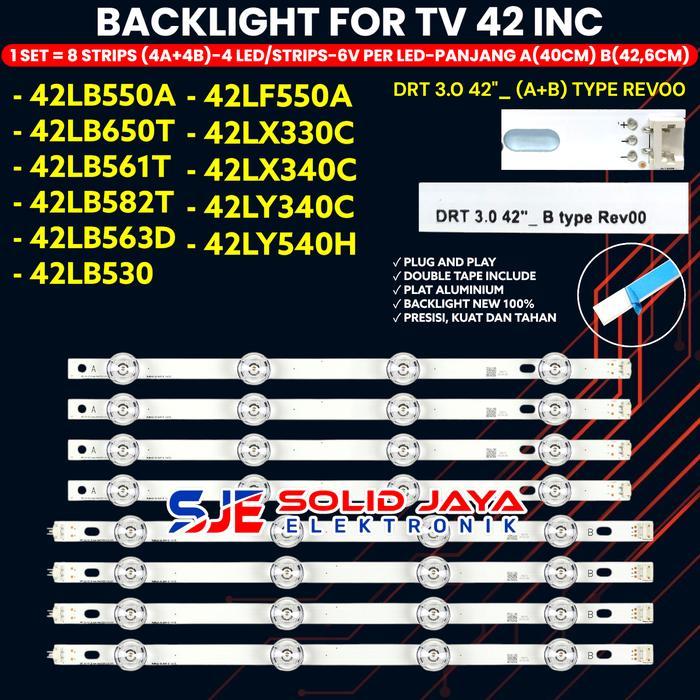 Jual BACKLIGHT TV LED 42 INCH 42LB550A 42LF550A 42LB561T 42LB563D ...