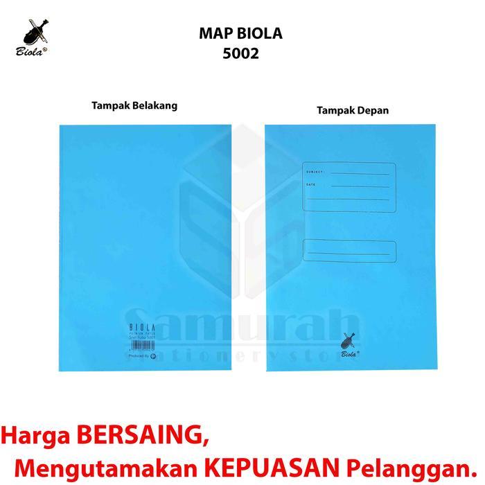 Jual Map BIOLA 5002 ( bahan Bufalo ) ukuran Folio / Stopmap Berkas ...
