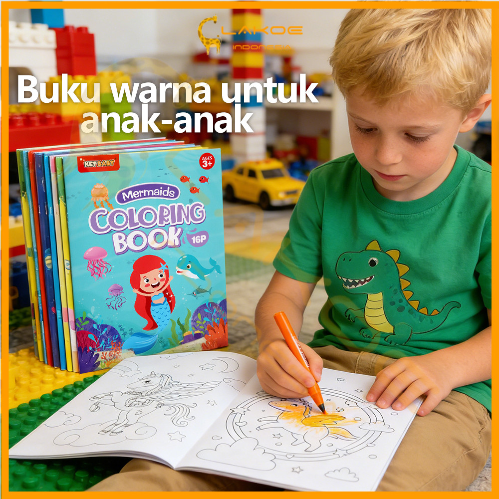 Jual Lakoe Buku Gambar Mewarnai Anak Buku Gambar Menggambar Relaksasi ...