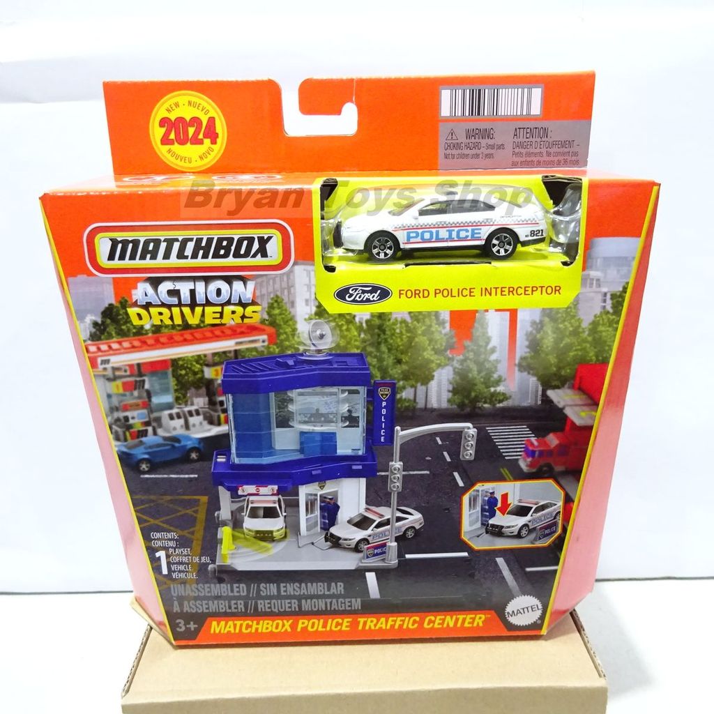Jual Matchbox Action Driver Ford Police Interceptor Police Traffic ...