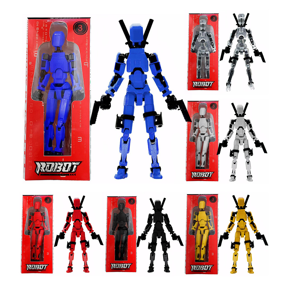 Jual 13 Action Figures T13 Figure 3D Printed Multi-Jointed Movable ...