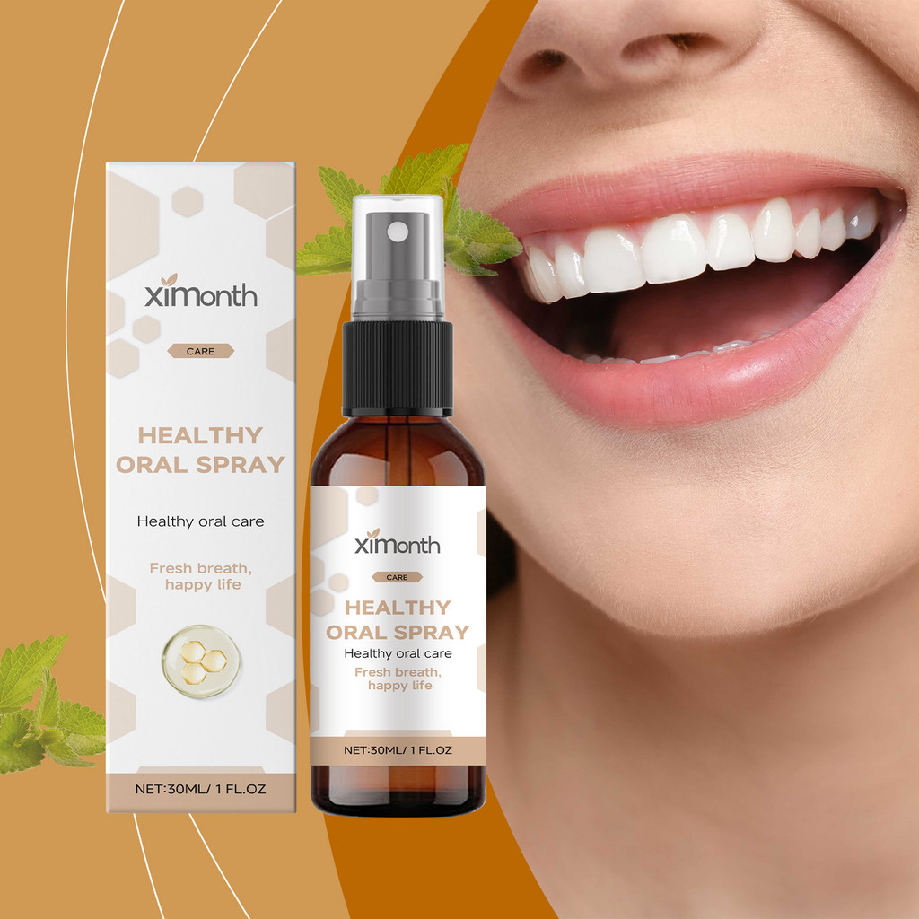 Jual Ximonth Propolis Mouth Spray 30ml Mint Freshening Breath Oral ...