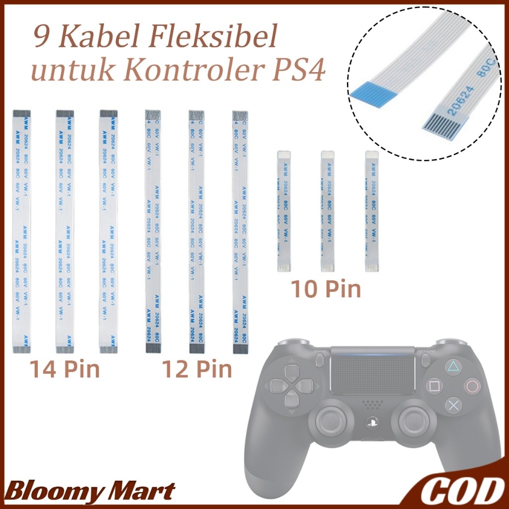 Jual Kabel Fleksibel 12 Pin 10 Pin 14 Pin untuk PS4 Dualshock ...