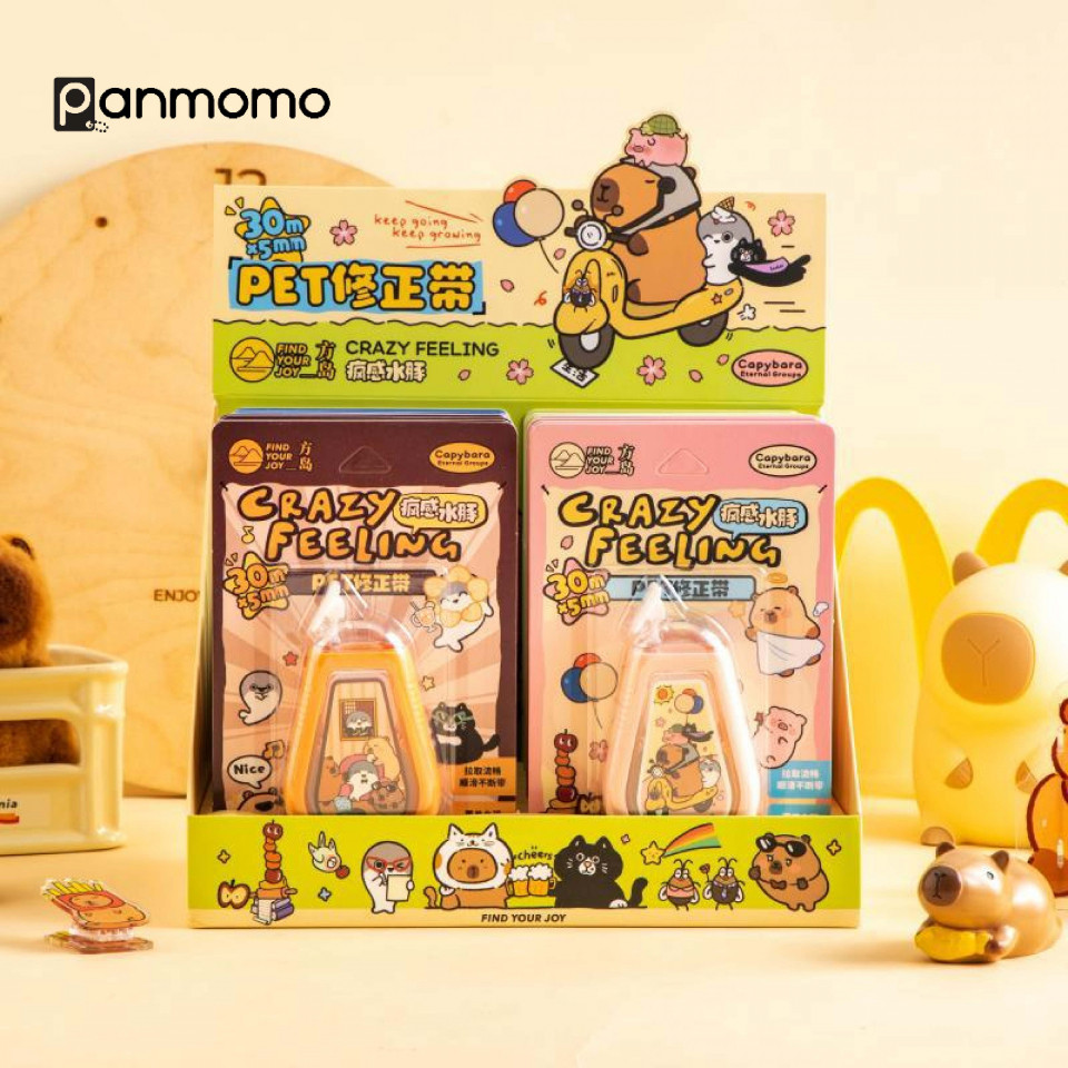 Jual Capybara Crazy Feeling Correction Tape | Shopee Indonesia