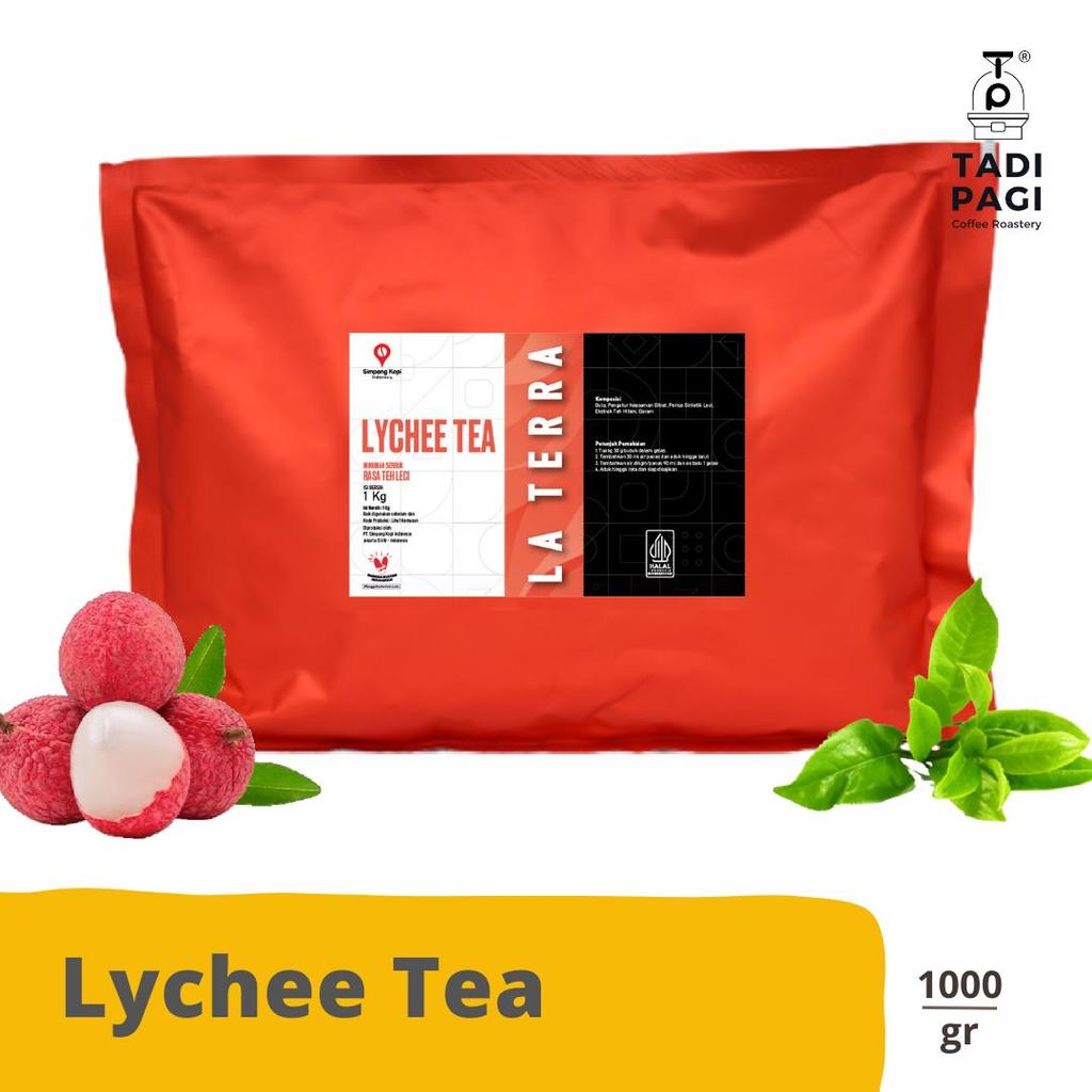 Jual Powder Lychee Tea La Terra 1 kg | Shopee Indonesia