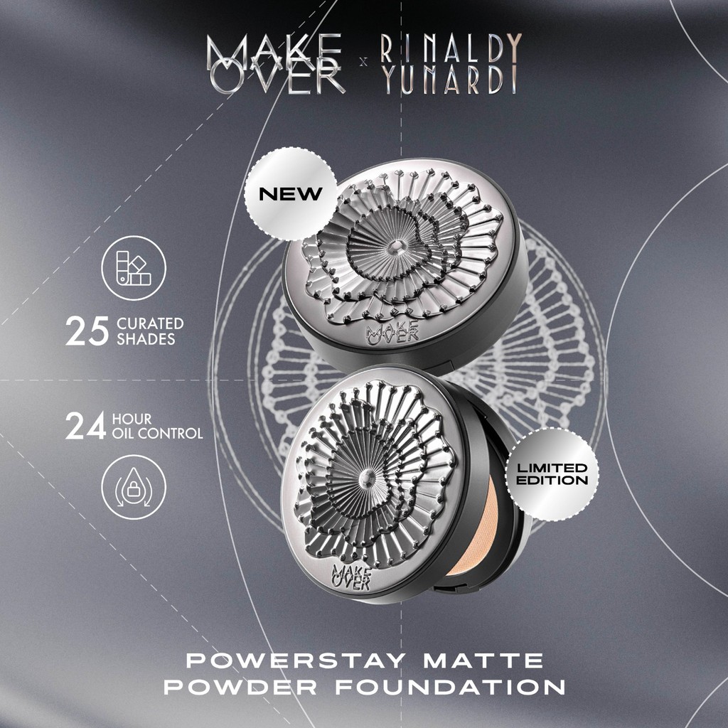 Jual [NEW! LIMITED EDITON] MAKE OVER X Rinaldy Yunardi Powerstay 24H ...