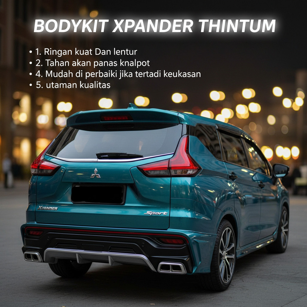 Jual bodikit Bodykit Mitsubishi xpander THINTUM 2016 2017 2018 2019 ...