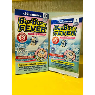 BYE BYE FEVER BABY 4x8 PER BOX ISI 10 SACHET, MEMBANTU MEREDAKAN DEMAM PADA BAYI