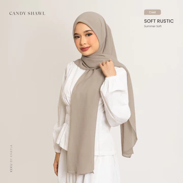 Khayla Indonesia Segiempat Rasa Pashmina Voal Arabian Candy Shawl Kerudung Segi Empat