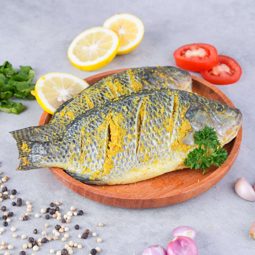 Jual Ikan Mujair Ungkep Bumbu Kuning (450 - 5…
