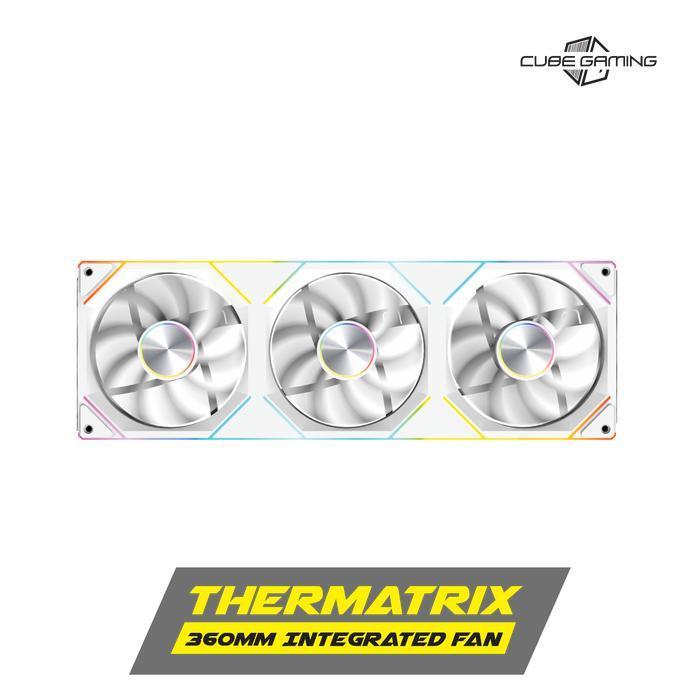Jual Fan Casing PC Komputer | CUBE GAMING CUBEGAMING THERMATRIX 360MM ...