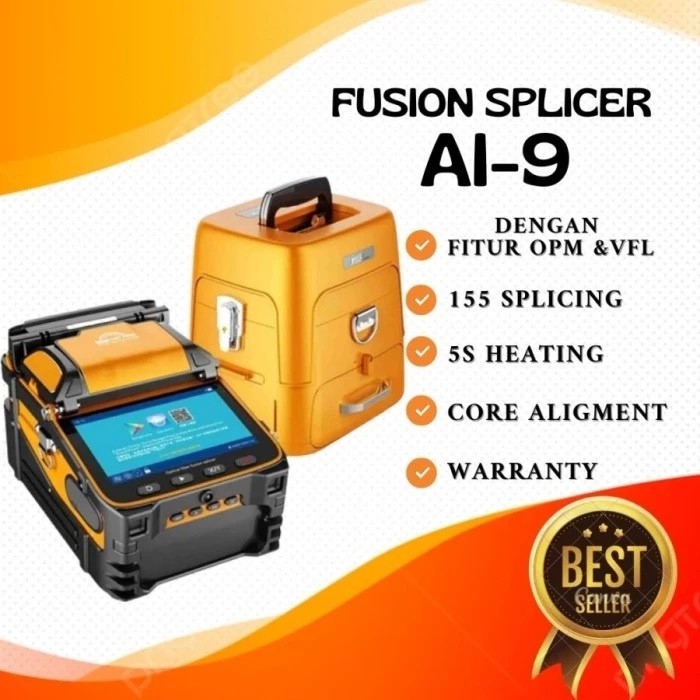 Jual Signal Fire AI9 Splicer Splicing FO Mesin Laser Penyambung Kabel ...