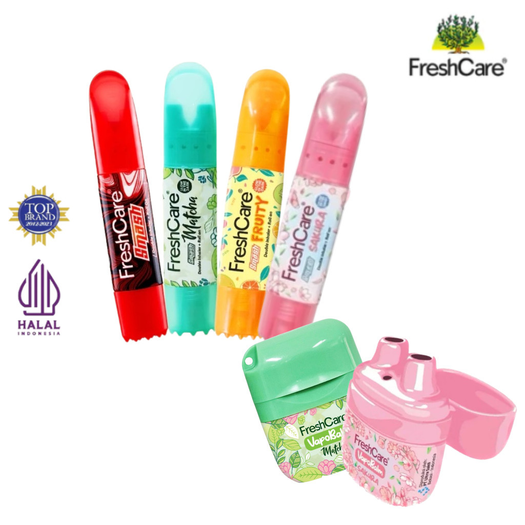 Jual FreshCare Vapobalm Matcha | FreshCare Vapobalm Sakura | FreshCare ...
