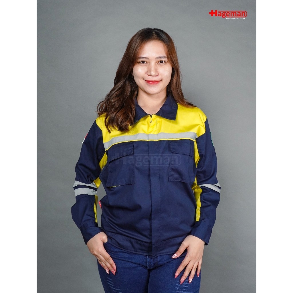Jual Hageman - Wearpack Safety / Wearpack Atasan Warna Kuning | Shopee ...