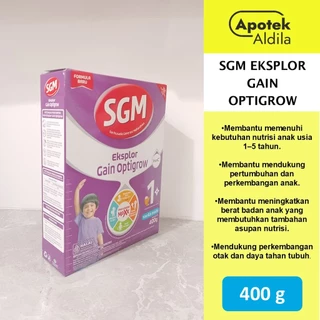 SGM EKSPLOR GAIN OPTIGROW 400G SUSU PERTUMBUHAN ANAK MENINGKATKAN BERAT BADAN