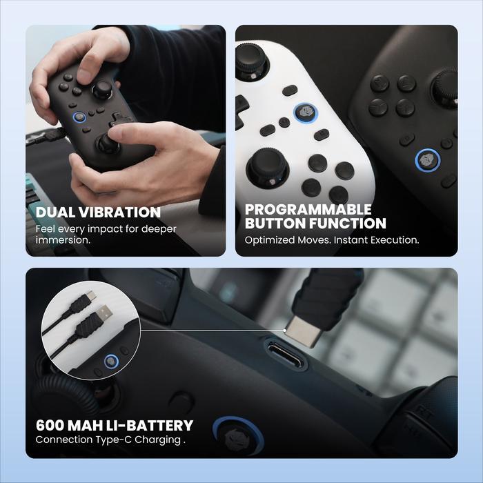 Jual Rexus ASTA GX150 / GX-150 V2 Wireless Bluetooth Gamepad Triple ...