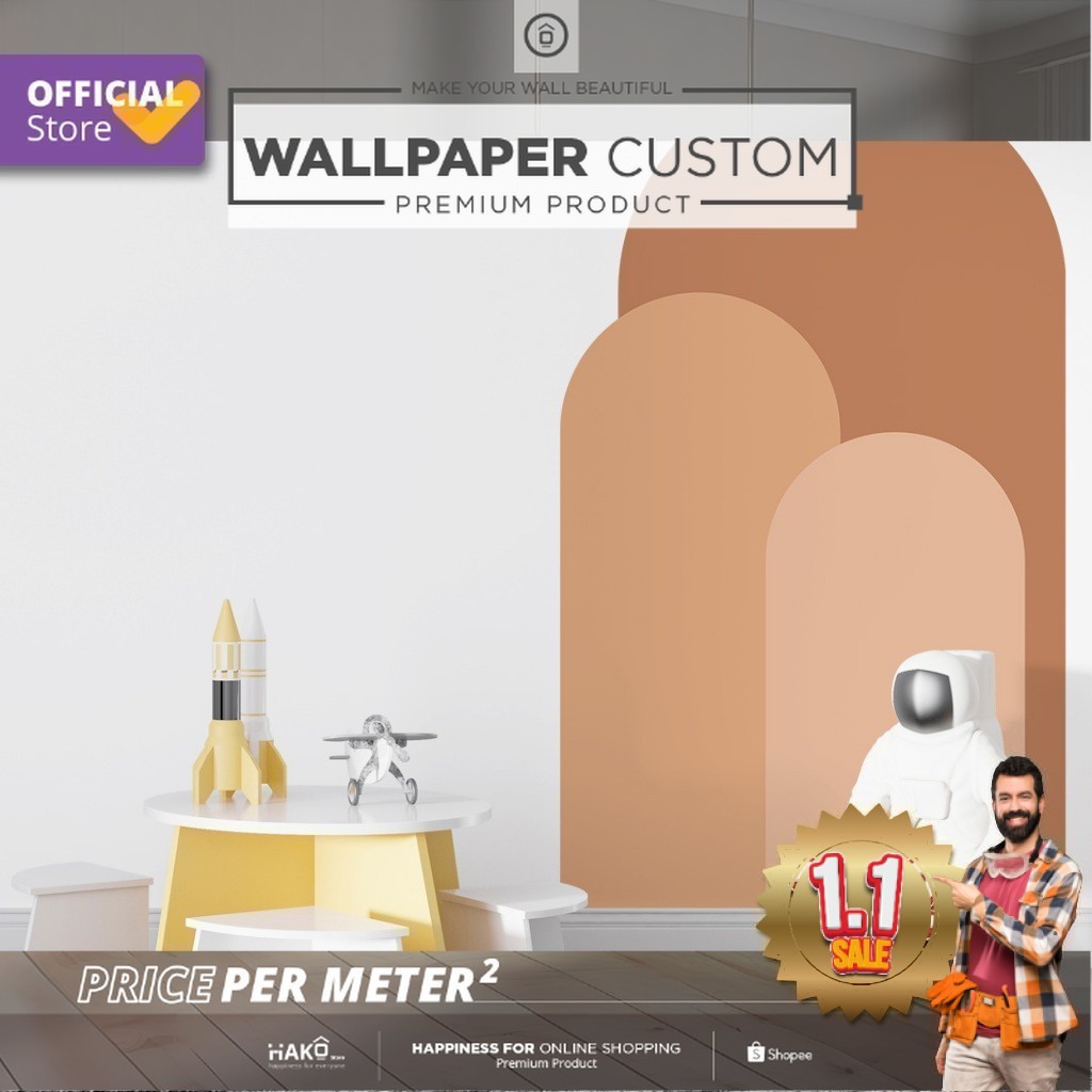 Jual Stiker Dinding Aesthetic | Stiker Dinding Arch Design | Stiker ...