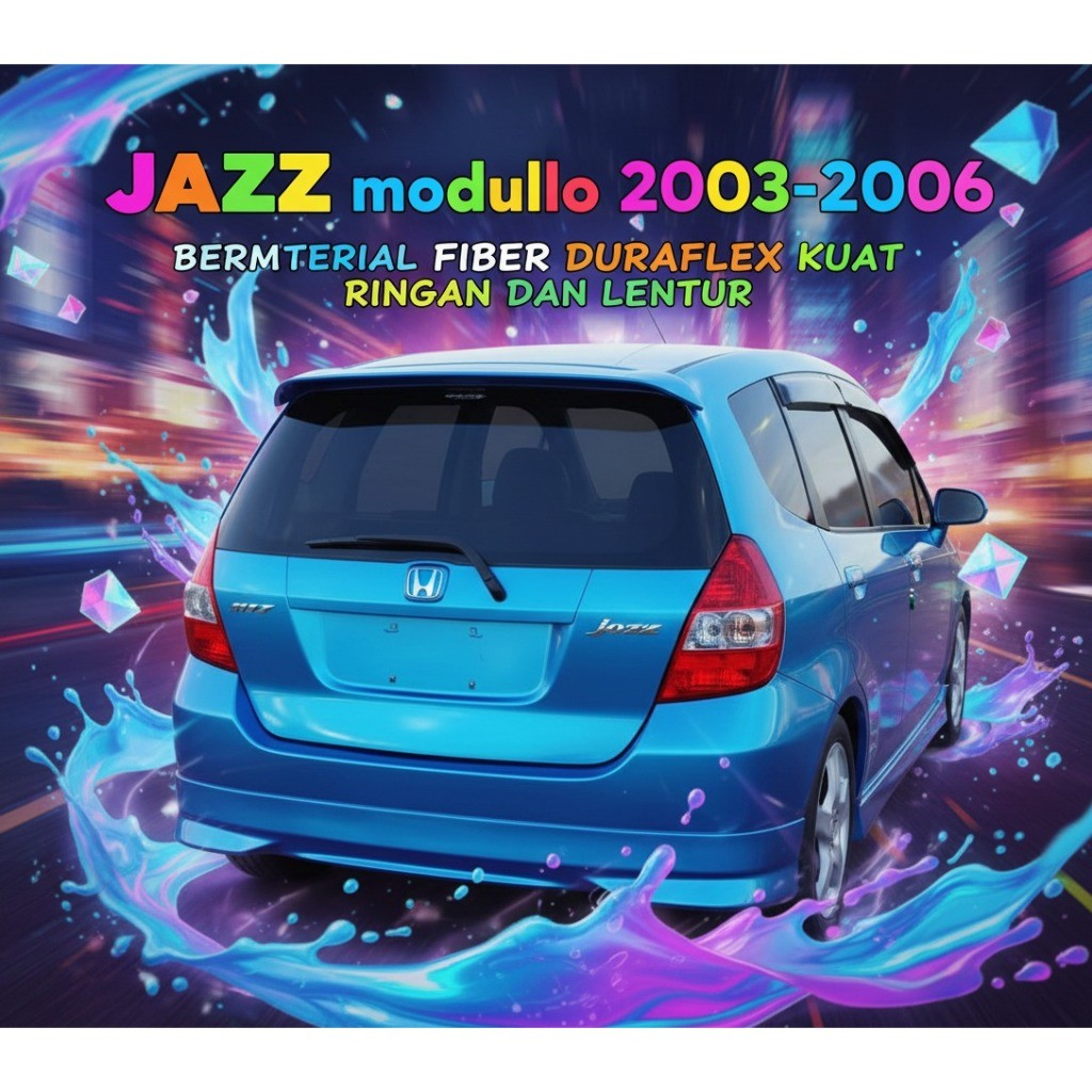 Jual Arjuna bodykkit jazz gd3 modulo 2003 2004 2005 2006 body kit jazz ...