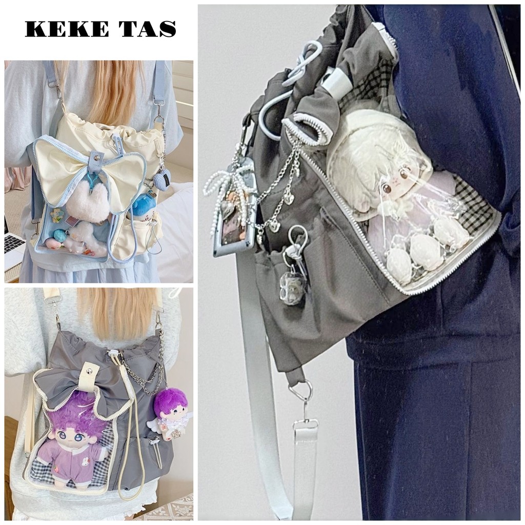 Jual Tas Ransel Anime Serut Itabag Canggih Modis/Tas Sekolah Korean ...