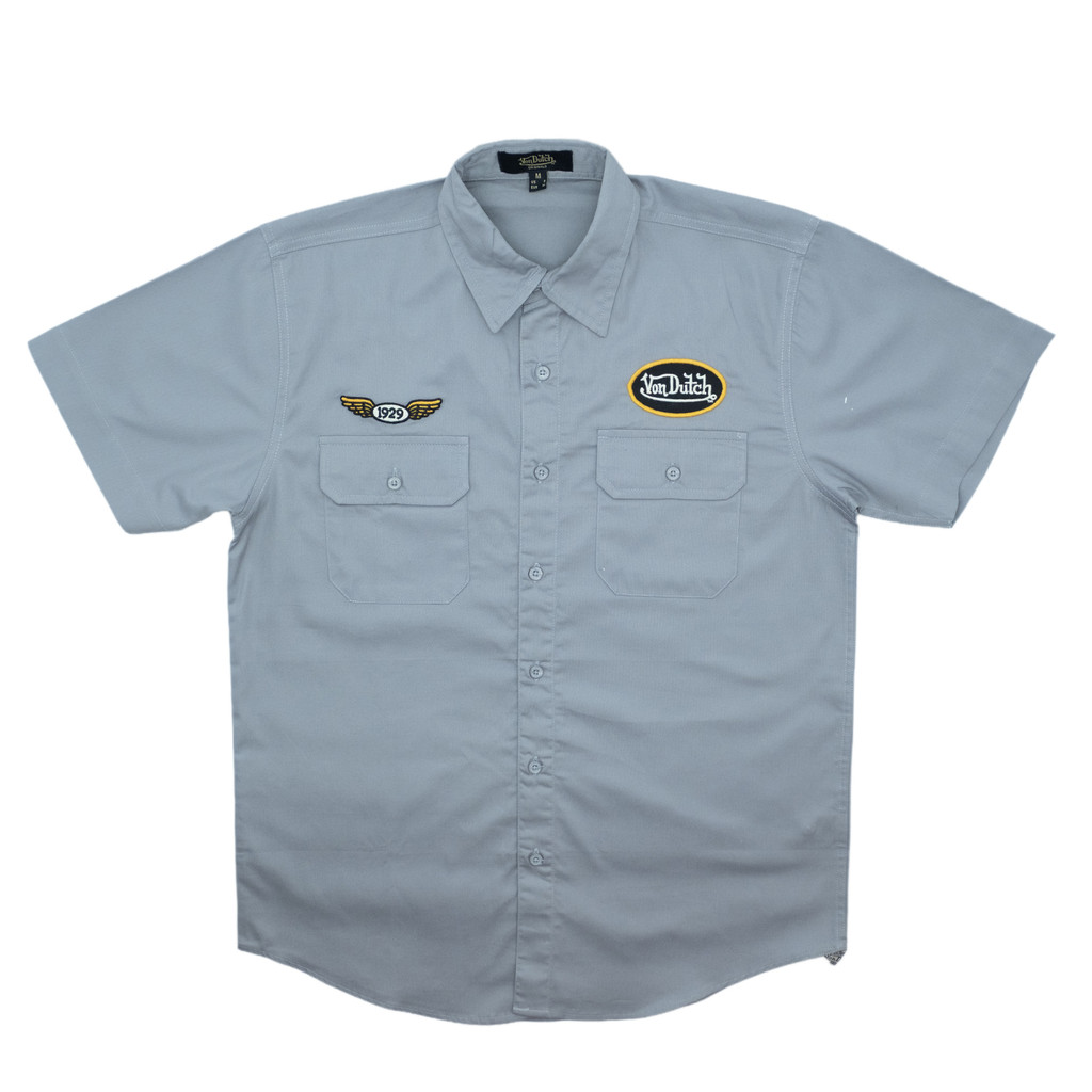 vondutchワークシャツ Von Dutch VD Workers Shirt Black – Universal Store