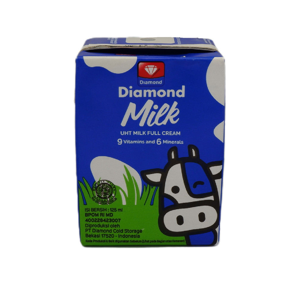 Jual DIAMOND MILK UHT FULL CREAM 125ML | Shopee Indonesia