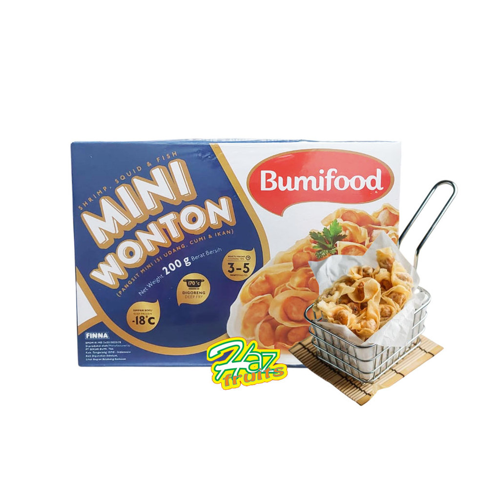 Jual Bumifood Mini Wonton / Pangsit Mini Isi Udang - 200 gram | Shopee ...
