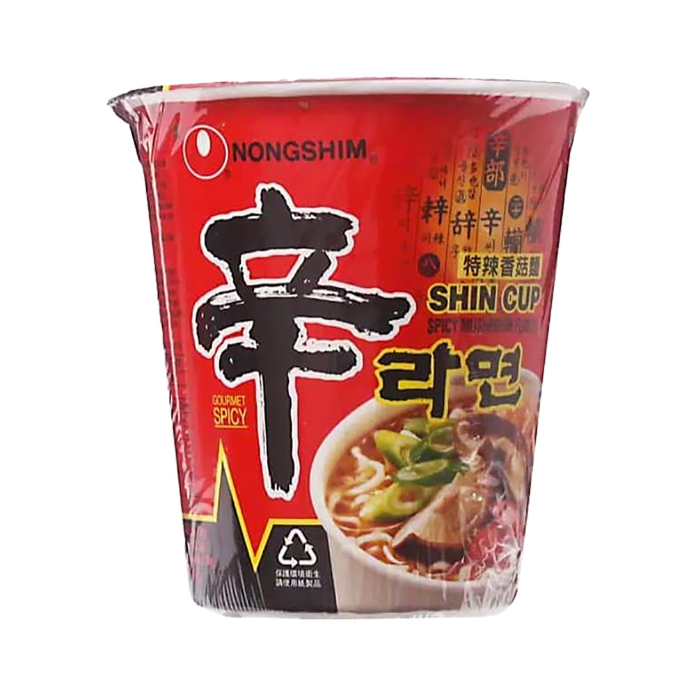 Jual NONGSHIM SHIN RAMYUN SPICY MSHRM CUP 72G | Shopee Indonesia