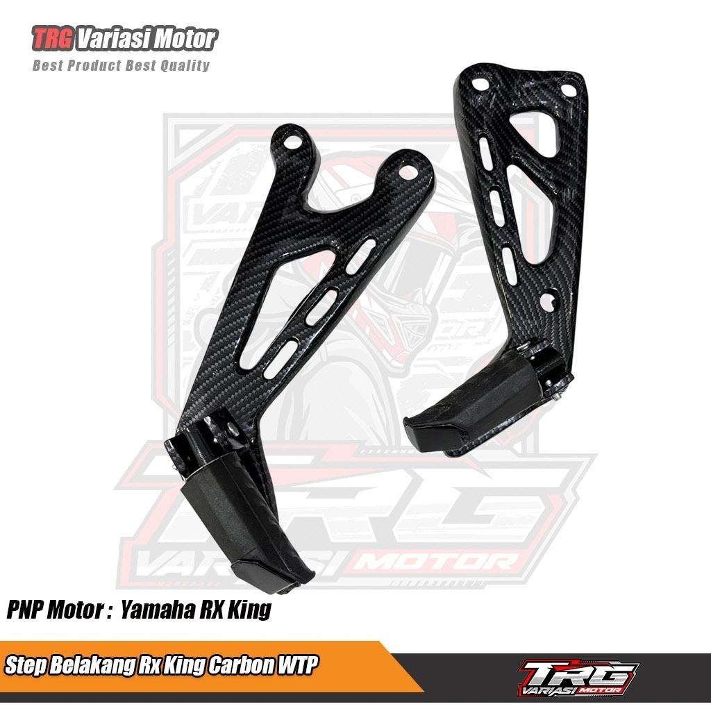 Jual Step Rx King Postep RX King Model Coak Bahan Full Alumunium Carbon ...