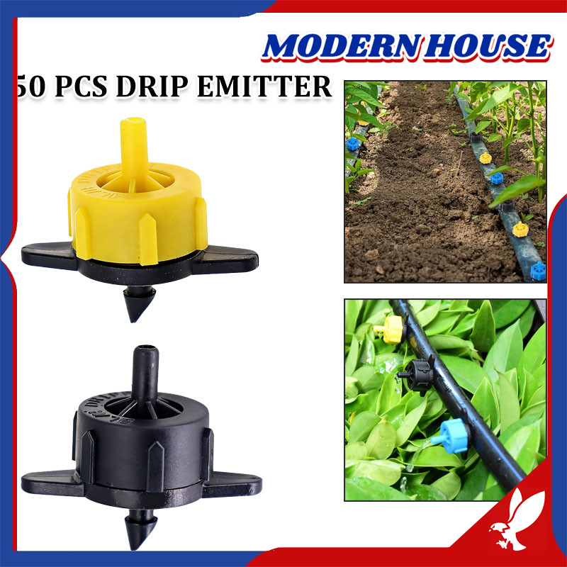 Dripper Emiter 2 4 liter / jam system tetes selang PE Irigasi tanaman