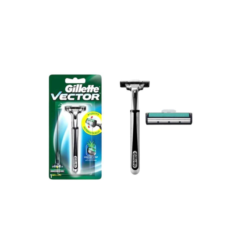 Jual Gillette Alat Cukur Razor Vector 1 pcs | Shopee Indonesia