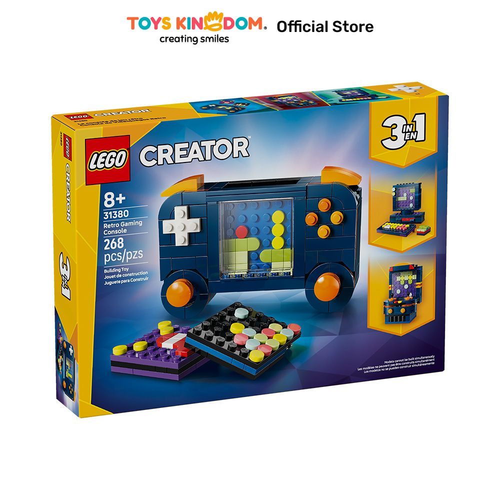 Jual Toys Kingdom LEGO Creator 3 in 1 Retro Gaming Console Set 268 pcs ...