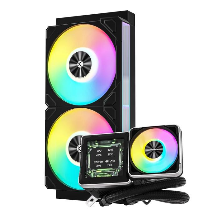 Jual Cooler AIO FPMAX ICE CORE L240 Smart LCD Display AIO CPU Liquid ...