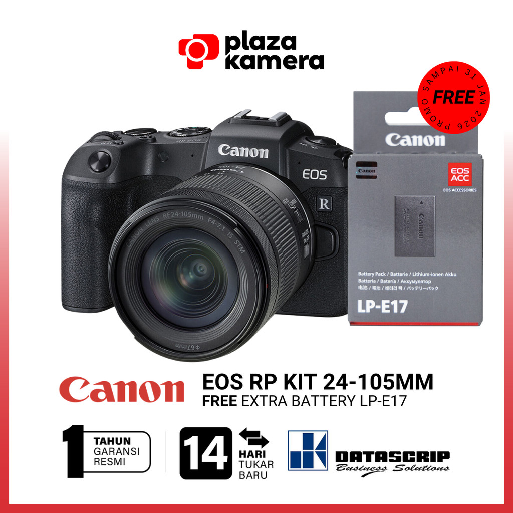 Jual Canon EOS RP Kit 24-105mm Mirrorless Camera Canon Full Frame EOS ...