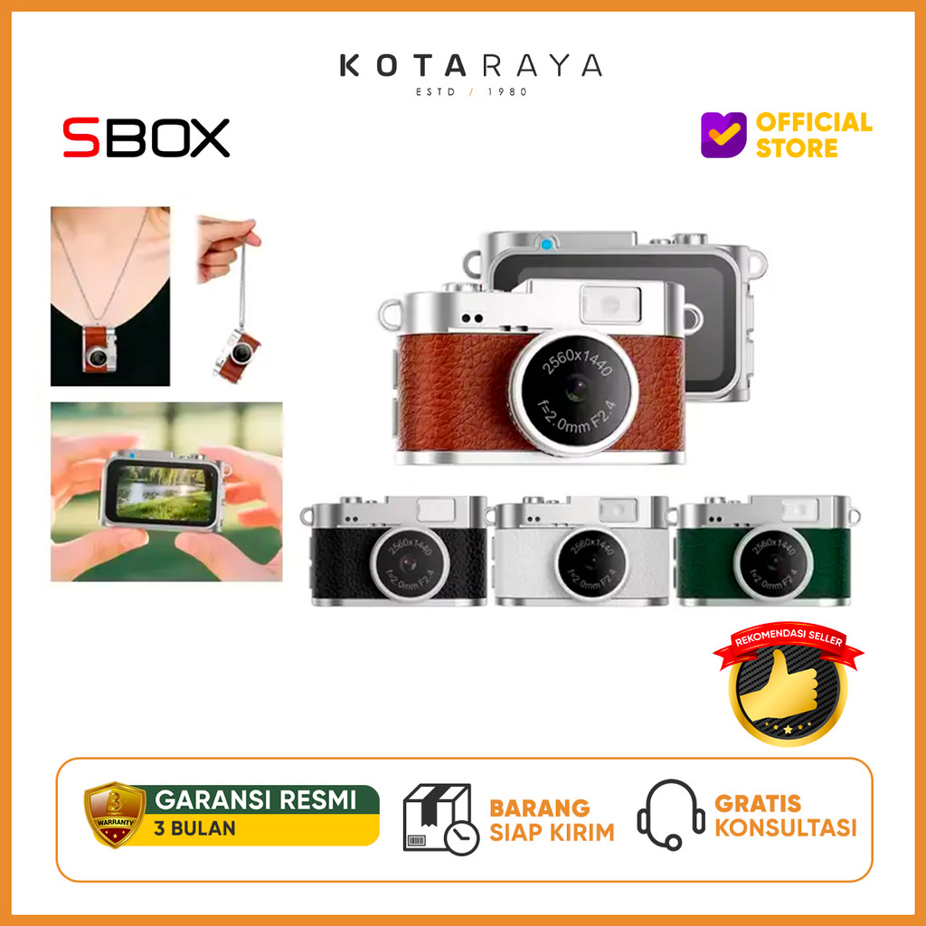 Jual SBOX MINI S160 Digital Camera Pocket SBOX S 160 Mini Life Kamera ...