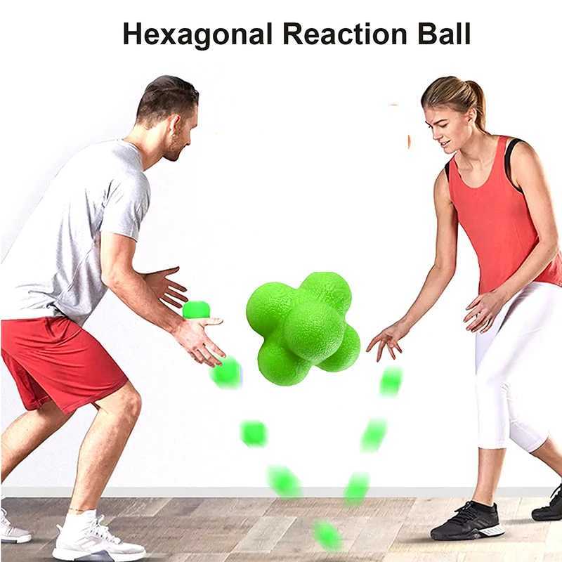 Jual AShop Bola Heksagonal Latihan Refleks Hexagonal Reaction Ball 6.5 ...