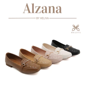 HELIVA ALZANA 1CM Flat Shoes Chain Metal Stylish HV5501