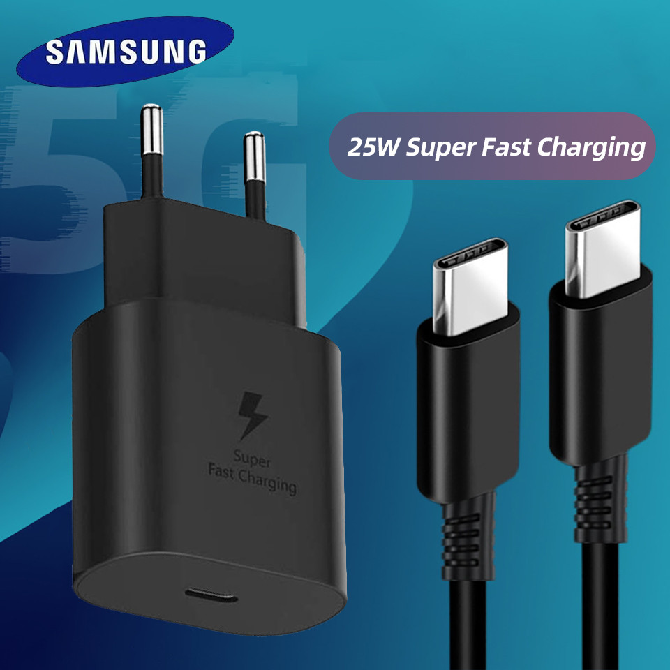 Jual Original Samsung 25W arger PD Type C Wall argeur Galaxi Z Fold 6 5 ...