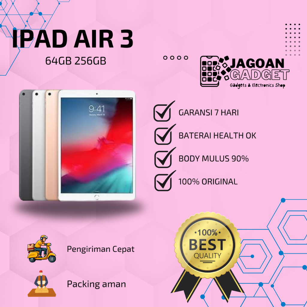Jual iPad Air 3 64GB 256GB Wifi Only Second Original | JAGOAN GADGET ...
