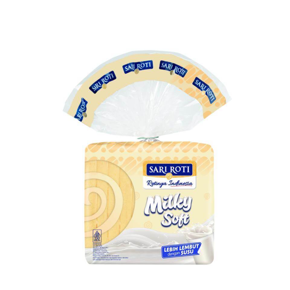 Jual Sari Roti Roti Tawar Milky Soft 340 gr | Shopee Indonesia