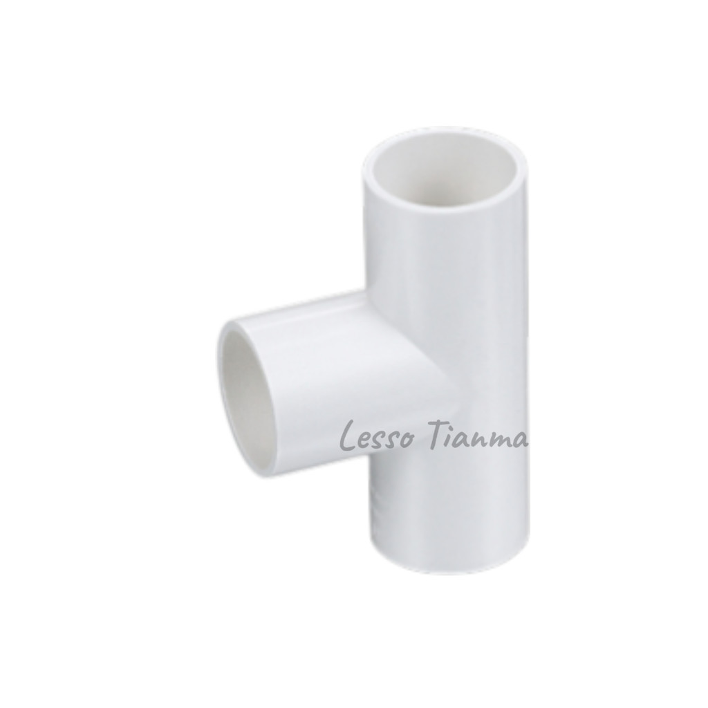 Jual LESSO - Tee fitting PVC Conduit 25mm / 20172 / sambungan pipa ...