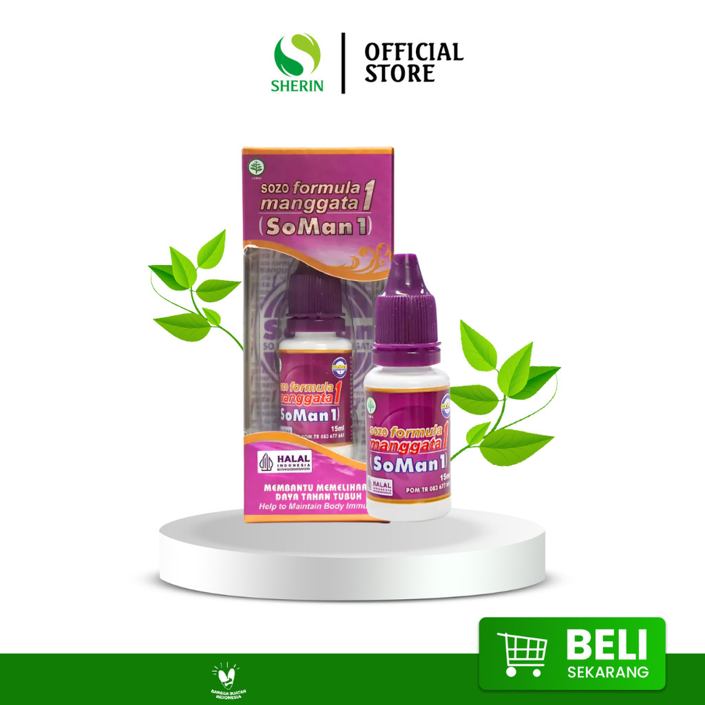 Jual SOMAN 15ml - Suplemen Untuk Pemulihan dan Daya Tahan Tubuh ...