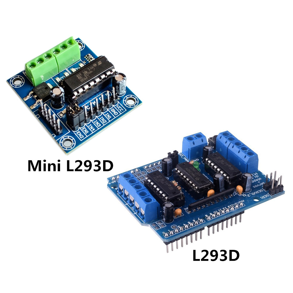 Jual Modul kontrol motor L293D, papan ekspansi penggerak motor untuk ...