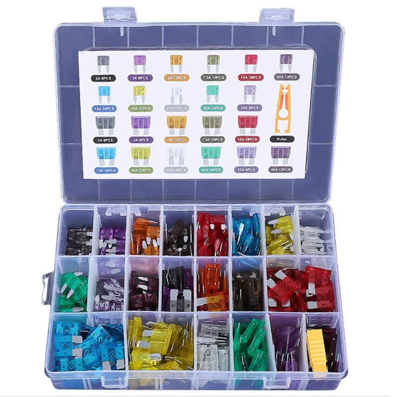 Jual 300/295/242/50pc Set Sekring Mobil Mini Standar Kombinasi Berbagai ...