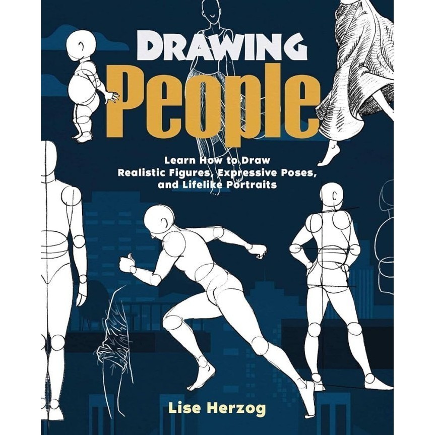 Jual PROMO Drawing People: Learn How to Draw Realistic by lise herzog ...