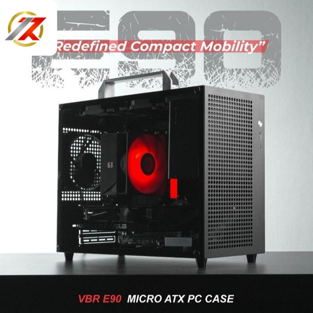 Jual Casing VBR E90 E-90 (BLACK) Compact ATX Micro ATX ITX CASING USB ...