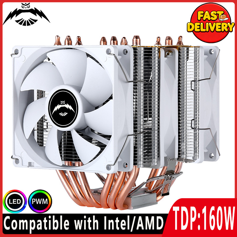 Jual Air-cooled Cpu Fan 4pin/PWM PC x79 x99 Processor Twin Towers ...